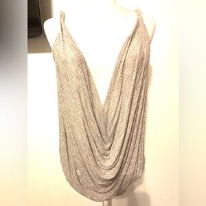 Great Free People Draped Front Top